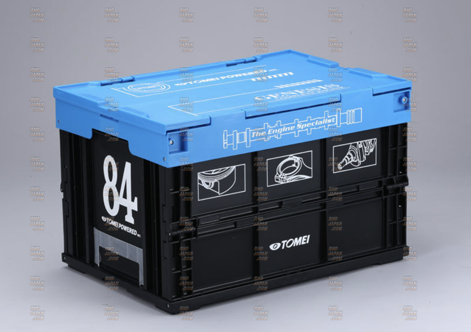 Tomei Foldable Container Box - 50L - RHDJapan
